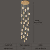 Astrea Modern LED Crystal Chandelier 25 lights / Cool Light