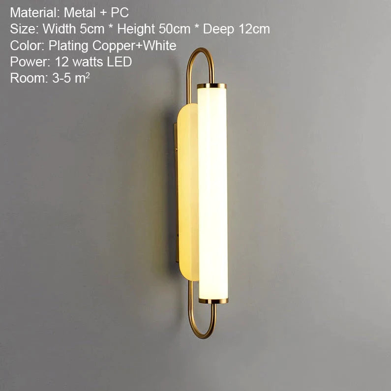 Asya - Modern Minimalist Design LED Wall Lamp