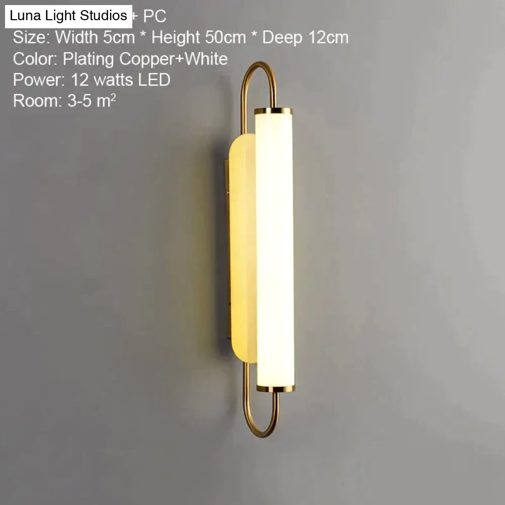 Asya - Modern Minimalist Design Led Wall Lamp 12 Watts / China Warm White (2700-3500K)