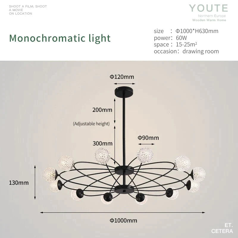 Atom - Nordic creative LED Pendant Light