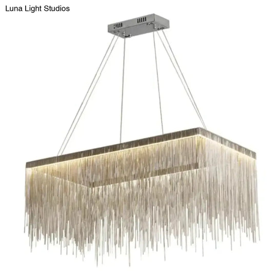 Aurora - Rectangle Led Chandelier