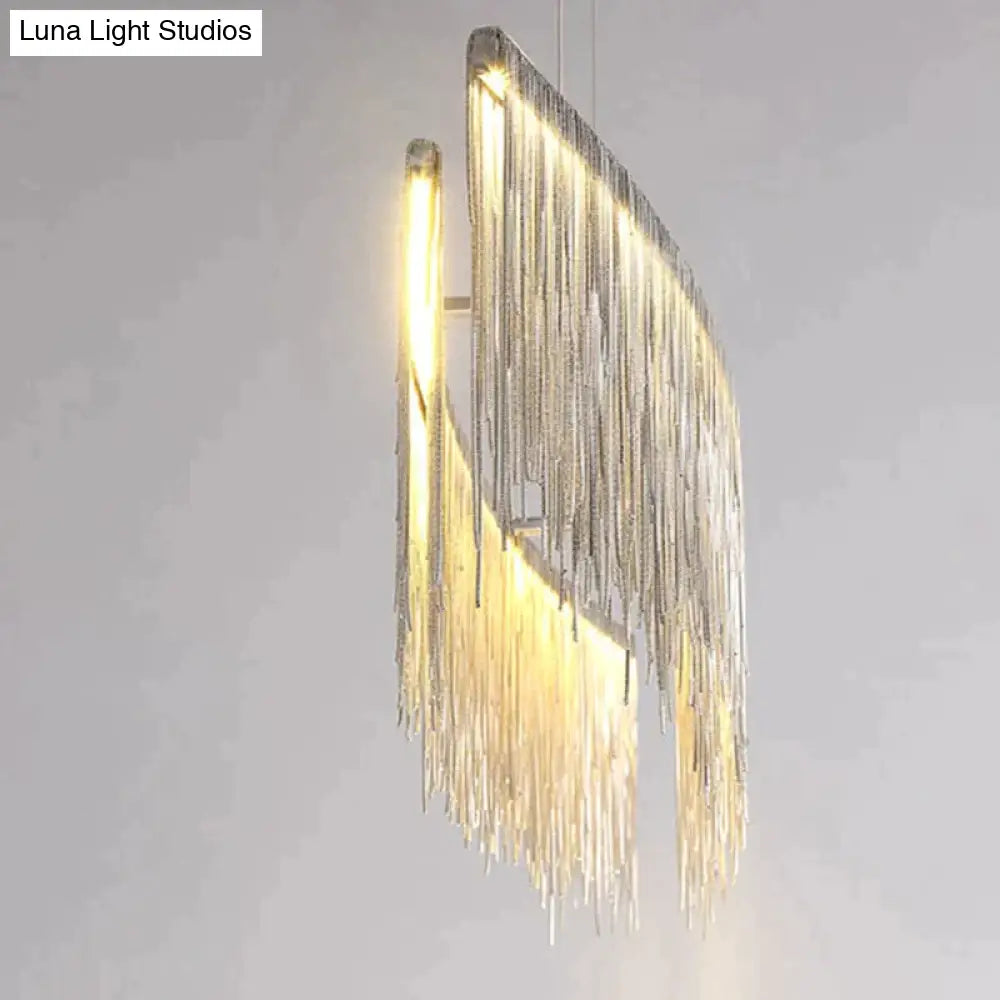 Aurora - Rectangle Led Chandelier