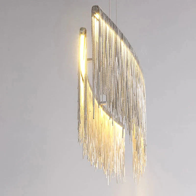 Aurora - Rectangle LED Chandelier