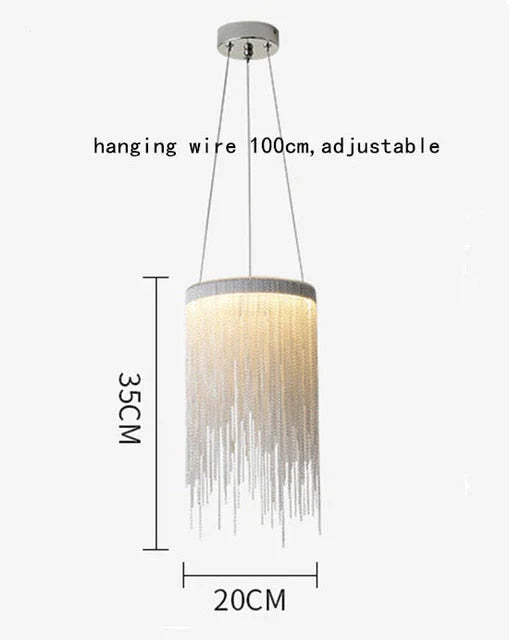 Aurora - Rectangle LED Chandelier