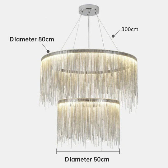 Aurora - Rectangle LED Chandelier