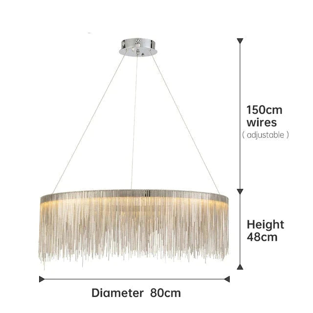 Aurora - Rectangle LED Chandelier