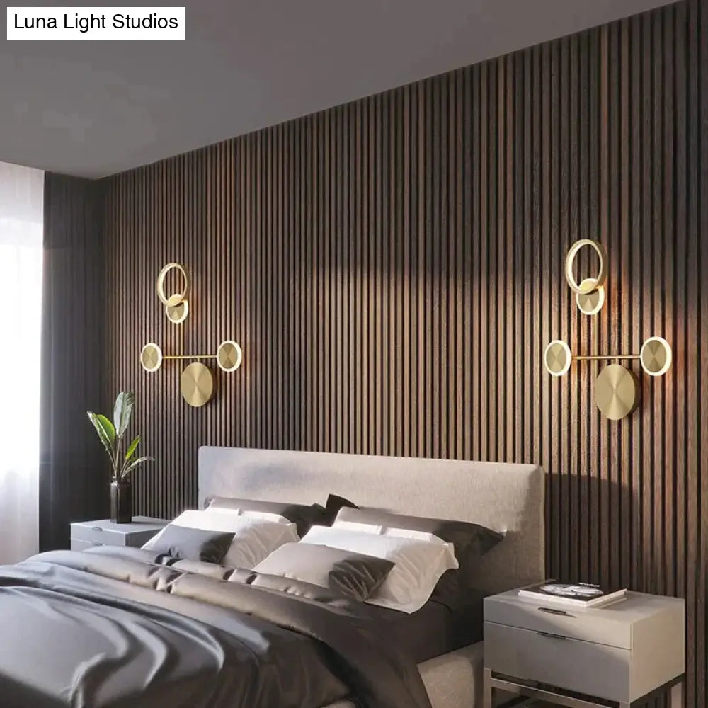 Ayten - Modern Style Golden Led Wall Lamp For Living Room Bedroom Dining Aisle Lighting Light