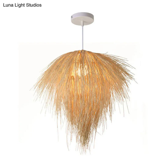 Bamboo Suspension Pendant Light: Handmade Simplicity In Wood