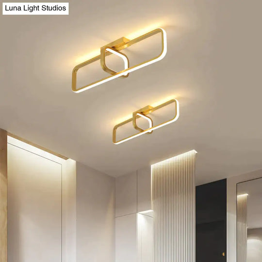 Bedroom Lamp Modern Simple Creative Warm Home Study Living Room Led Ceiling