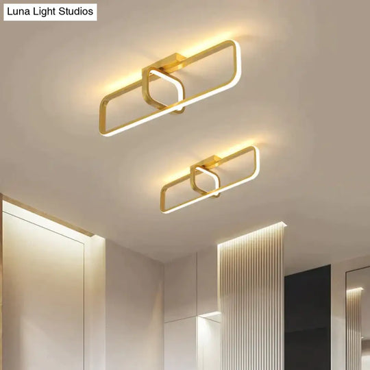 Bedroom Lamp Modern Simple Creative Warm Home Study Living Room Led Ceiling