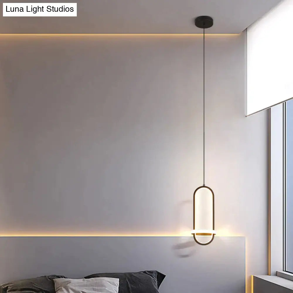 Bedside Chandelier Modern Simple Long-Line Atmosphere Lamp Pendant