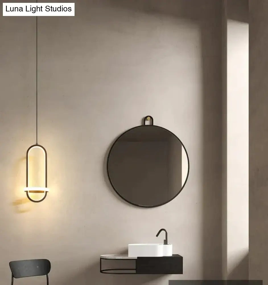 Bedside Chandelier Modern Simple Long-Line Atmosphere Lamp Pendant