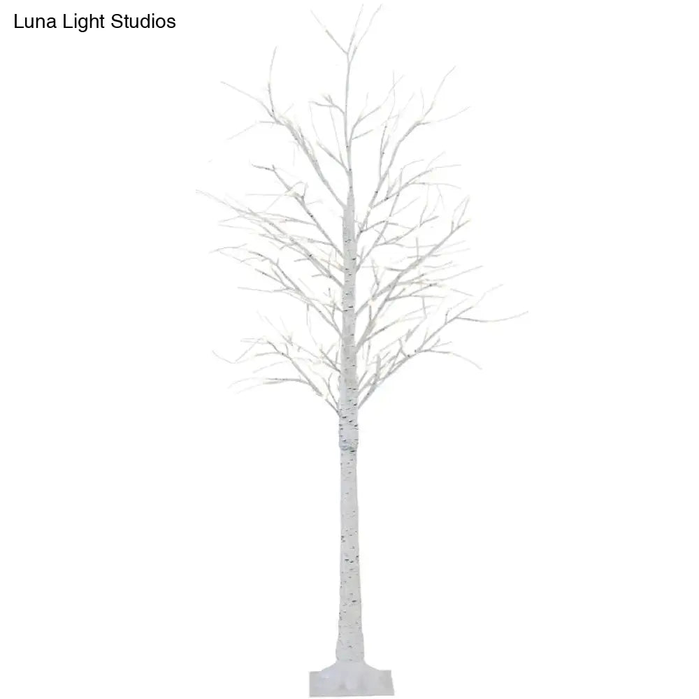 Birch Tree Lights Glow Led Christmas Simulation New Year Floor Lamps