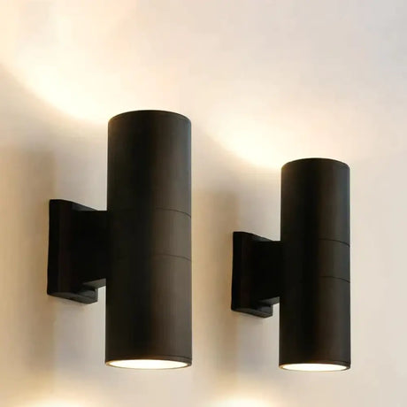 Black Gray Up Down Outdoor Wall Light 6W 10W 20W 30W 36W Porch Garden Waterproof Home Lighting