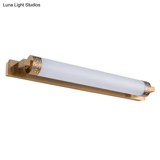 Bronze Led Wall Light Sconce For Minimalist Bathroom Vanity Lighting