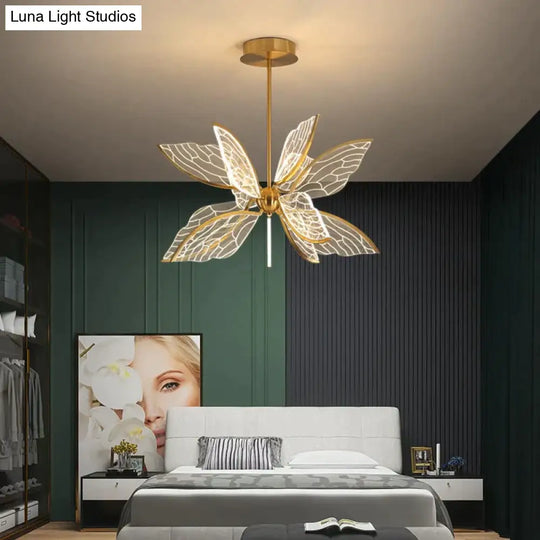 Butterfly Led Pendant Lamp For Living Dining Room Restaurant Home Decoration Pendant Light