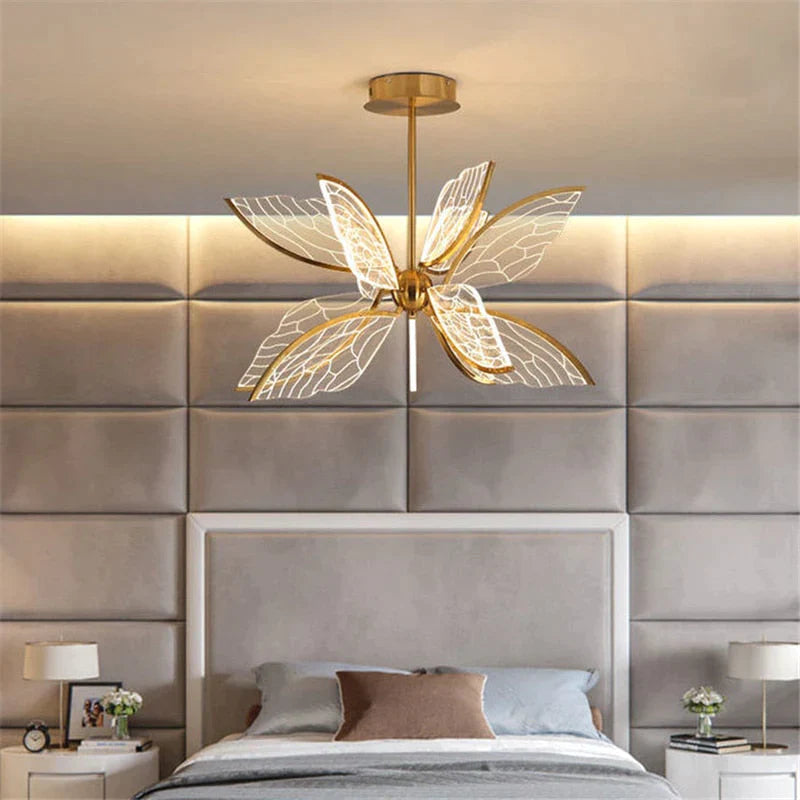 Butterfly LED Pendant Lamp for Living Dining Room Restaurant Home Decoration