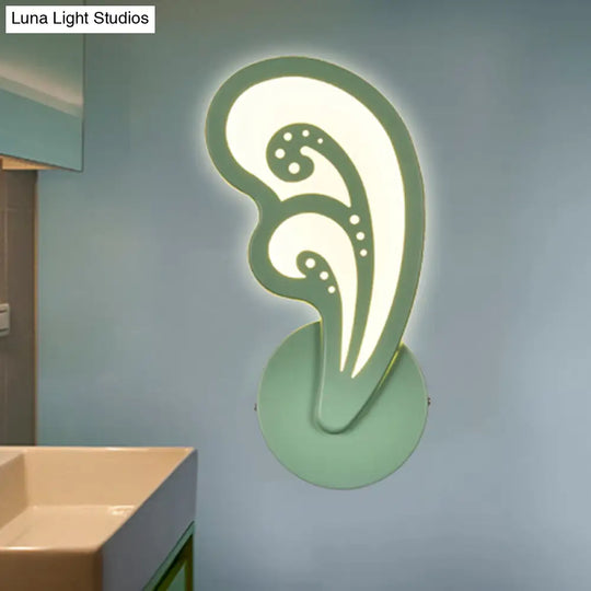 Candy Colored Cartoon Sconce Lamp For Childs Bedroom Stair Wall