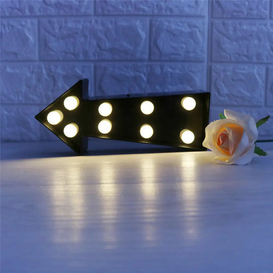 Cartoon Style Plastic Geometric Led Night Light For Baby Room Black