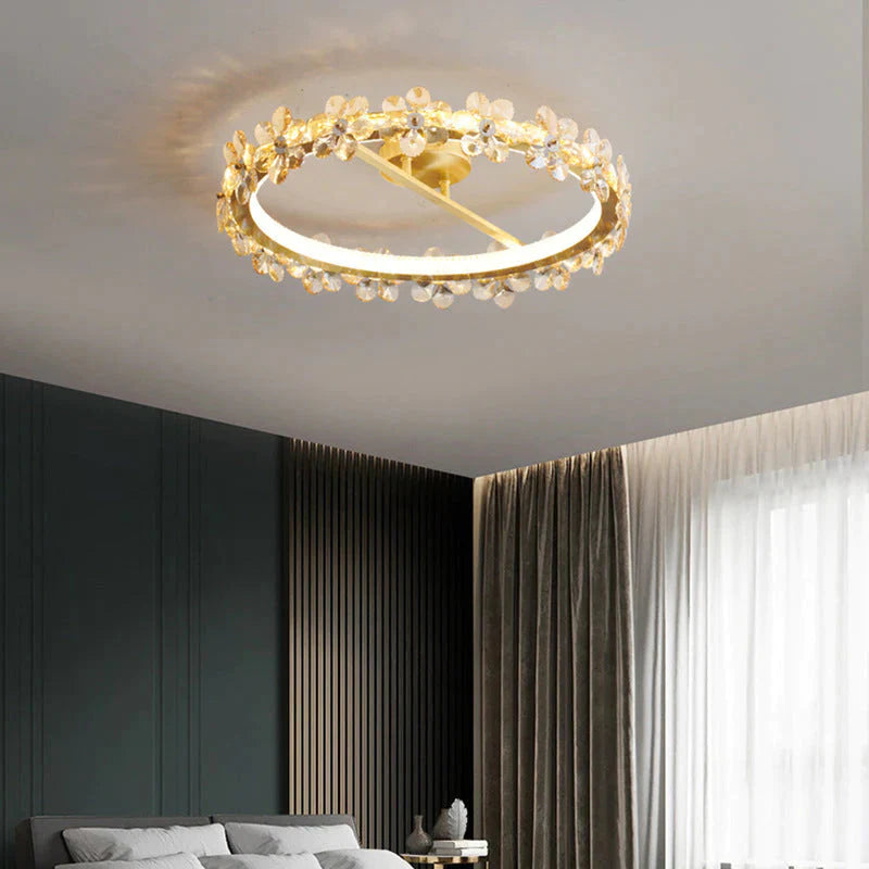 Ceiling Lamp Atmosphere Light Luxury Living Room Lamp Crystal Lamp Dining Room Lamp Creative Personality Light In The Bedroom