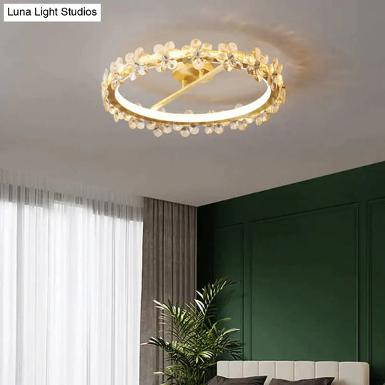 Ceiling Lamp Atmosphere Light Luxury Living Room Crystal Dining Creative Personality In The Bedroom