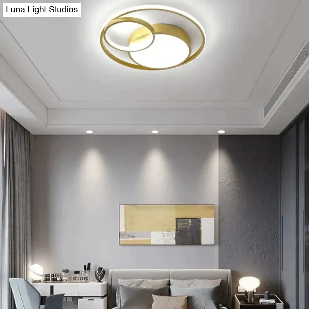 Ceiling Lamp Led Bedroom Simple Light Luxury Creative Warm Romantic Master