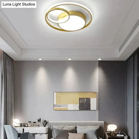 Ceiling Lamp Led Bedroom Simple Light Luxury Creative Warm Romantic Master