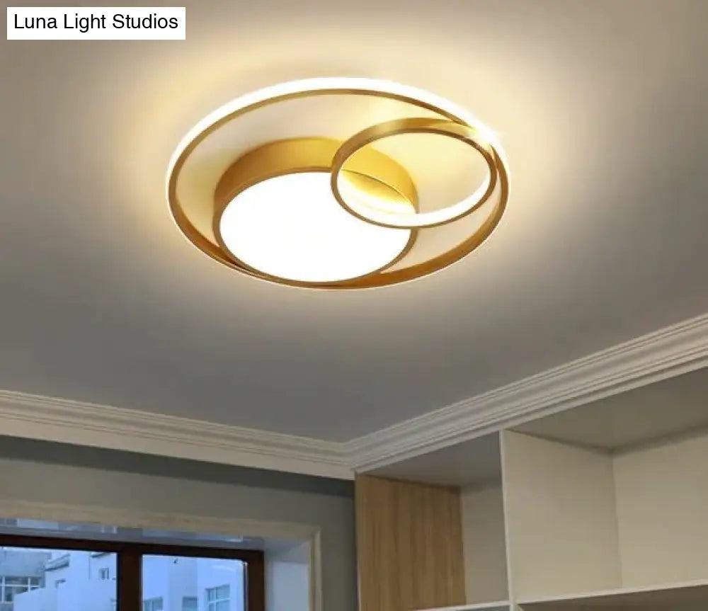 Ceiling Lamp Led Bedroom Simple Light Luxury Creative Warm Romantic Master