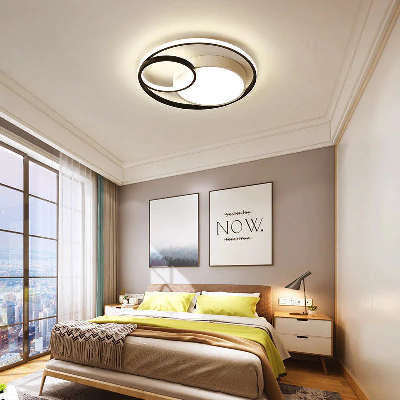 Ceiling Lamp LED Bedroom Lamp Simple Light Luxury Creative Warm Romantic Master Bedroom Lamp