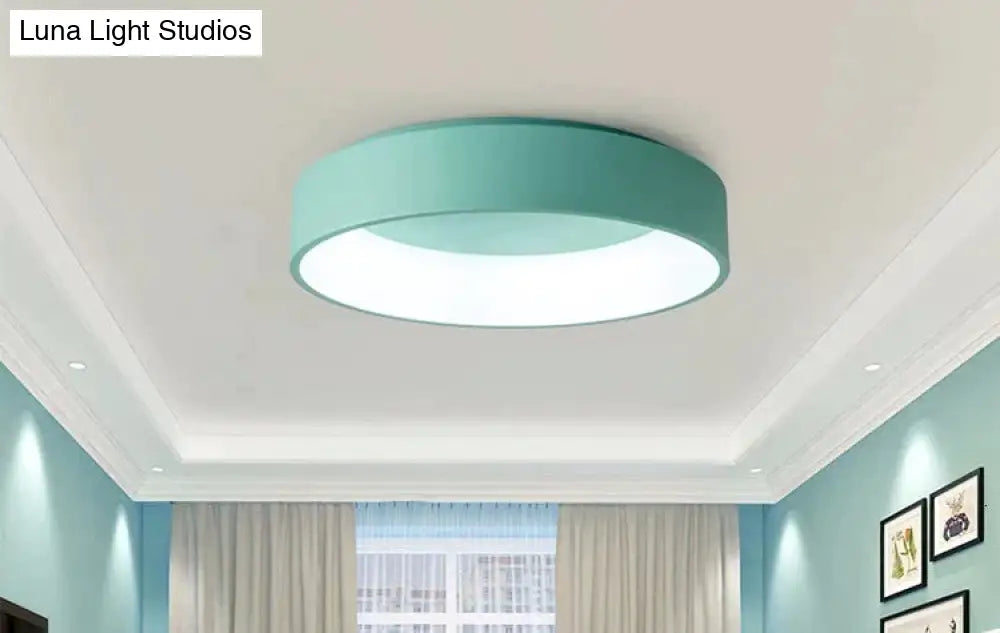 Ceiling Led Lights For Dining Room Kitchen Fixtures Ring Modern Black Bedroom Lighting Indoor Home