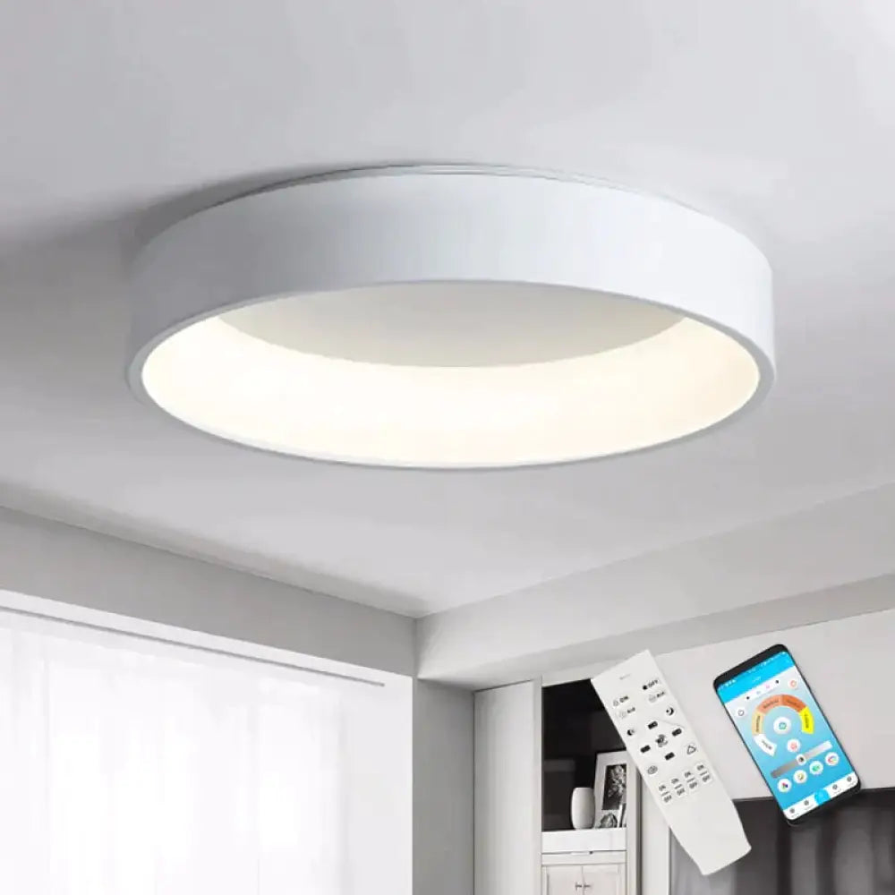 Ceiling Led Lights For Dining Room Kitchen Fixtures Ring Modern Black Bedroom Lighting Indoor Home