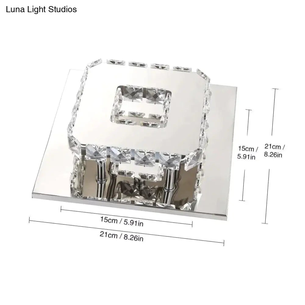 Ceiling Lights Indoor Crystal Lighting Led Luminaria Abajur Modern Lamp For Living Dining Bed Room