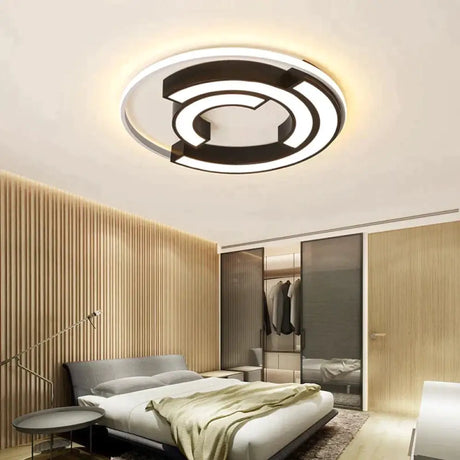 Ceiling Lights Round Shape LED Ceiling Light For Bedroom Kids Luminaire Creative Lighting Fixture Kids Room Lighting
