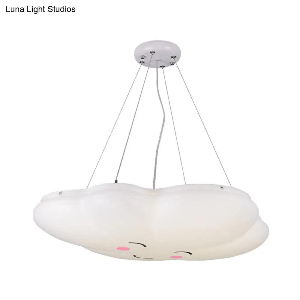 Cheerful Cloud Nursery Led Pendant Lamp