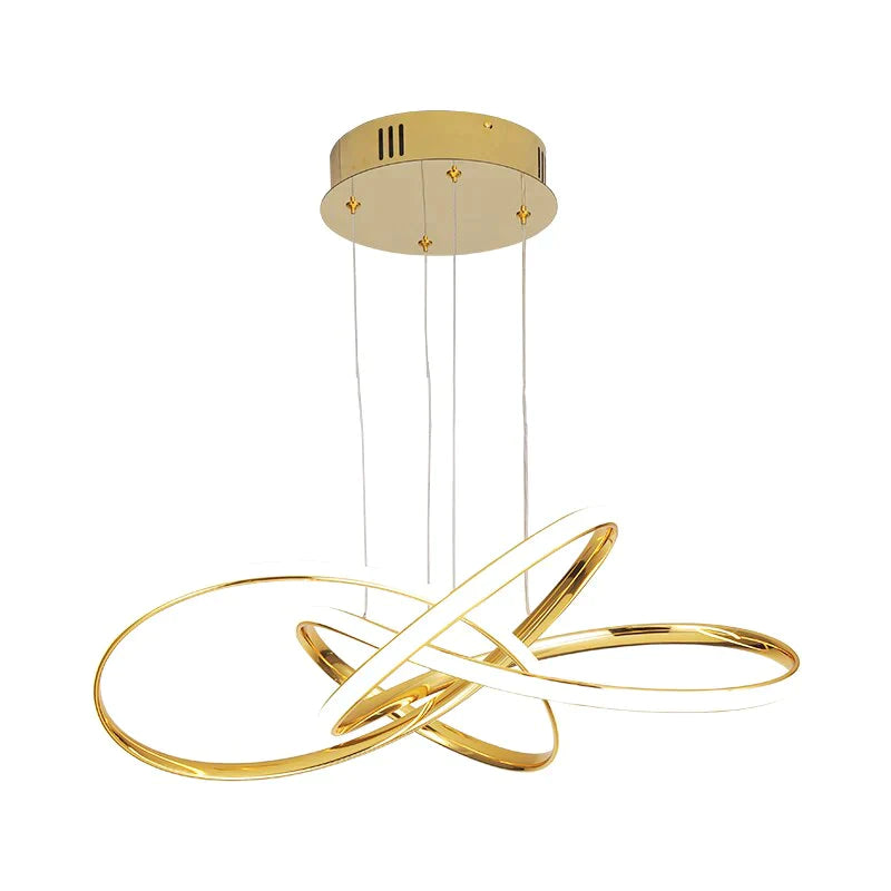 Chrome/Gold Plated Modern Led Pendant Lights For Dining Room Kitchen Room Hanging Led Pendant Lamp 90-260V