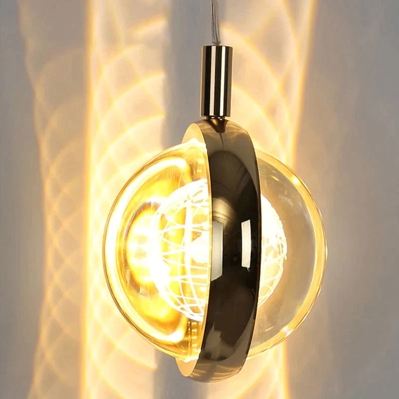 Clara - LED Crystal Glass Ball Pendant Lights for Indoor Lighting