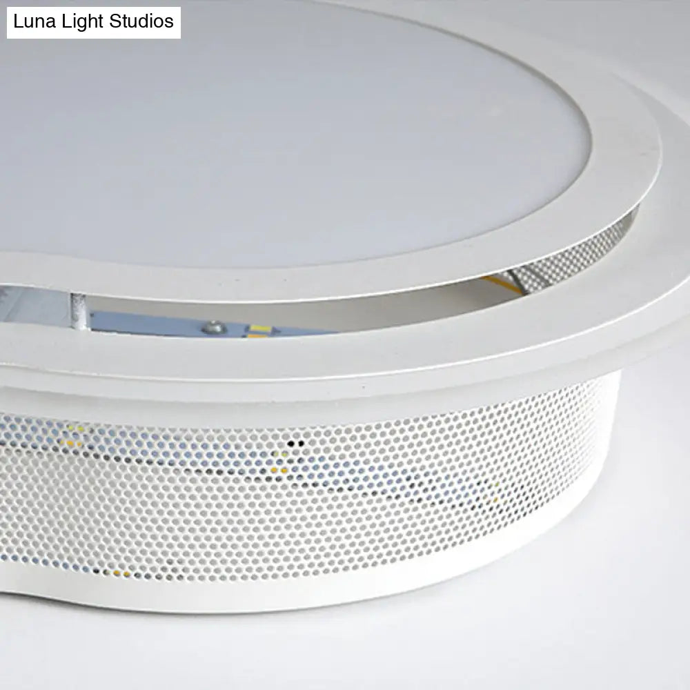 Cloud-Themed Led Flush Mount Ceiling Light For Kindergarten