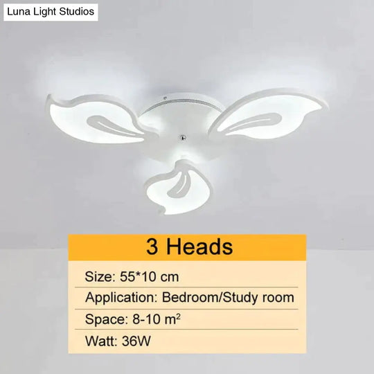 Modern Acrylic Design Ceiling Lights Bedroom Living Room Lamp Led Home Lighting Light Lanterns White