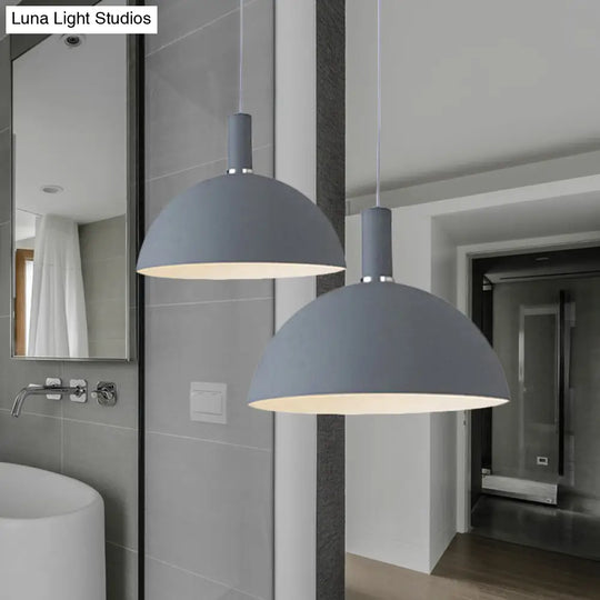 Contemporary Aluminum Pendant Lamp With One Light For Dining Room