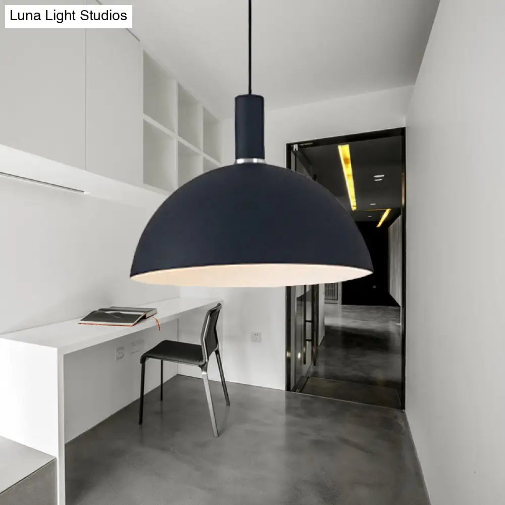 Contemporary Aluminum Pendant Lamp With One Light For Dining Room