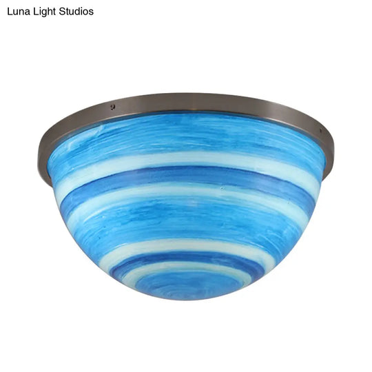 Contemporary Bedroom Flush Mount Ceiling Light