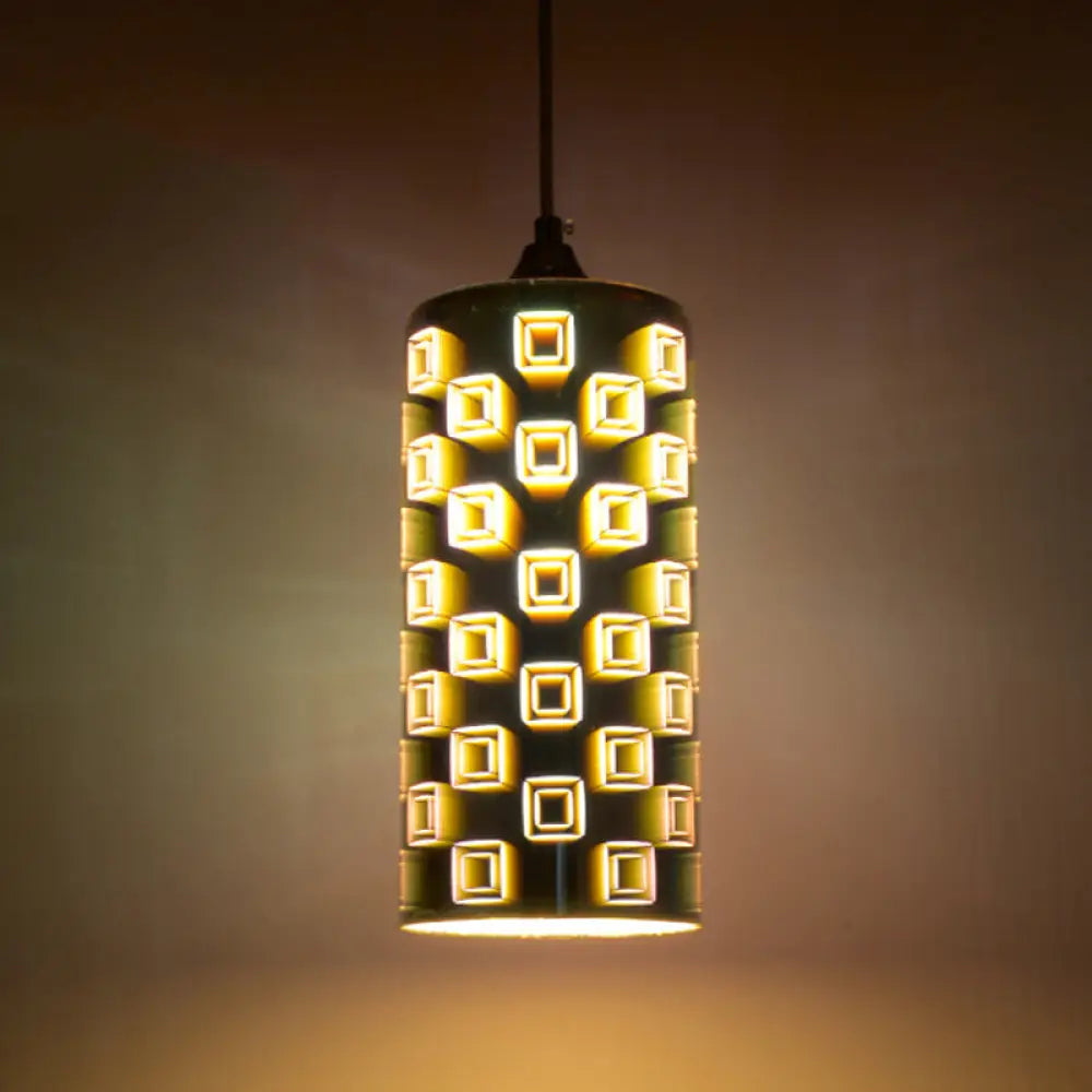 Contemporary Black Glass Pendant Light: Geometrical 3D Firework Design Single-Bulb Suspension For