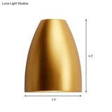 Contemporary Bullet Wall Sconce - Led Up And Downlight For Stairway Modern Metallic Finish In