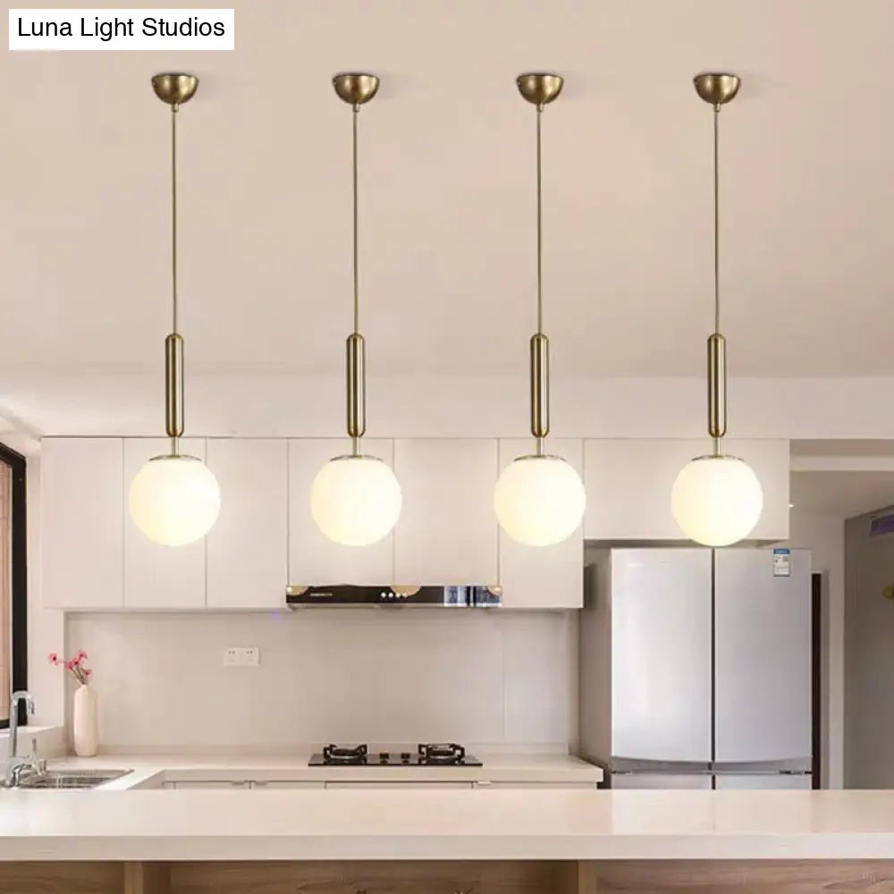 Contemporary Glass Pendant Light For Lounge