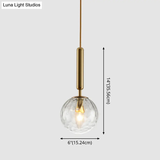 Contemporary Glass Pendant Light For Lounge