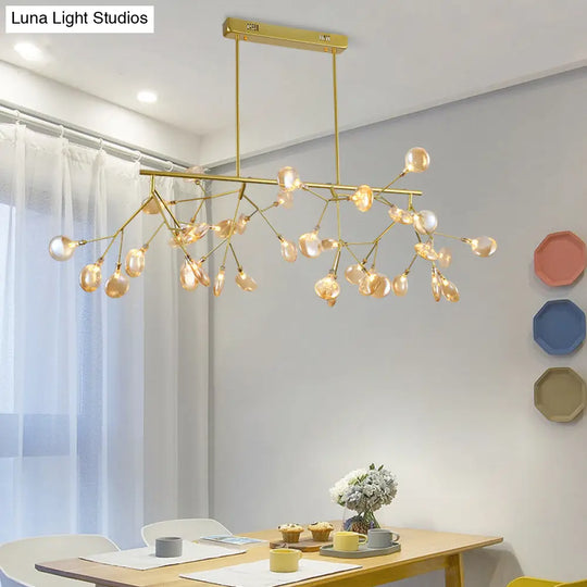 Contemporary Heracleum Island Pendant Light For Modern Dining Rooms