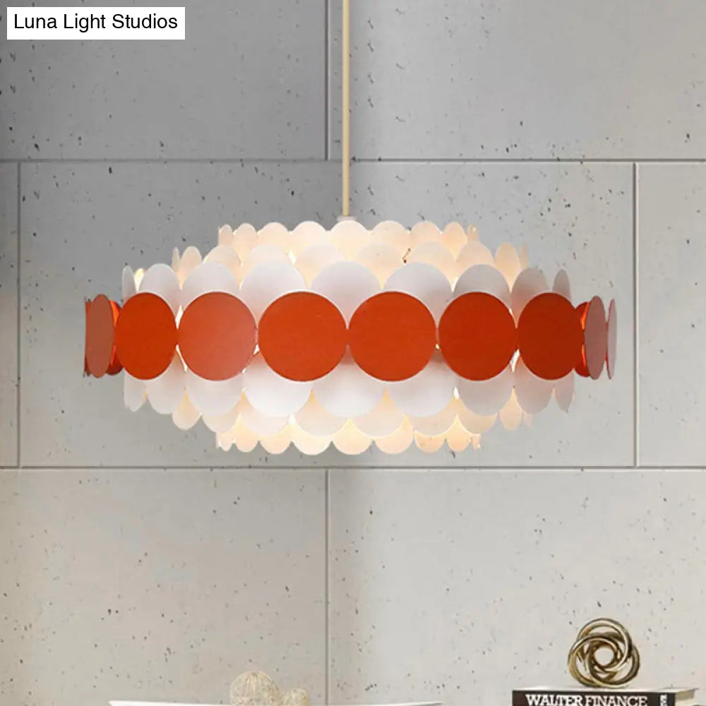 Contemporary Acrylic Oval Chandelier: Led Hanging Pendant Lamp For Living Room - 16/19.5/23.5 Wide