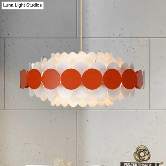 Contemporary Acrylic Oval Chandelier: Led Hanging Pendant Lamp For Living Room - 16/19.5/23.5 Wide