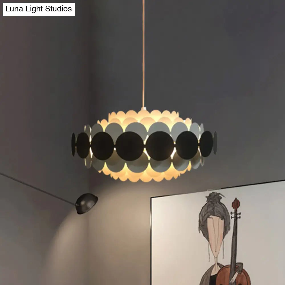 Contemporary Acrylic Oval Chandelier: Led Hanging Pendant Lamp For Living Room - 16/19.5/23.5 Wide