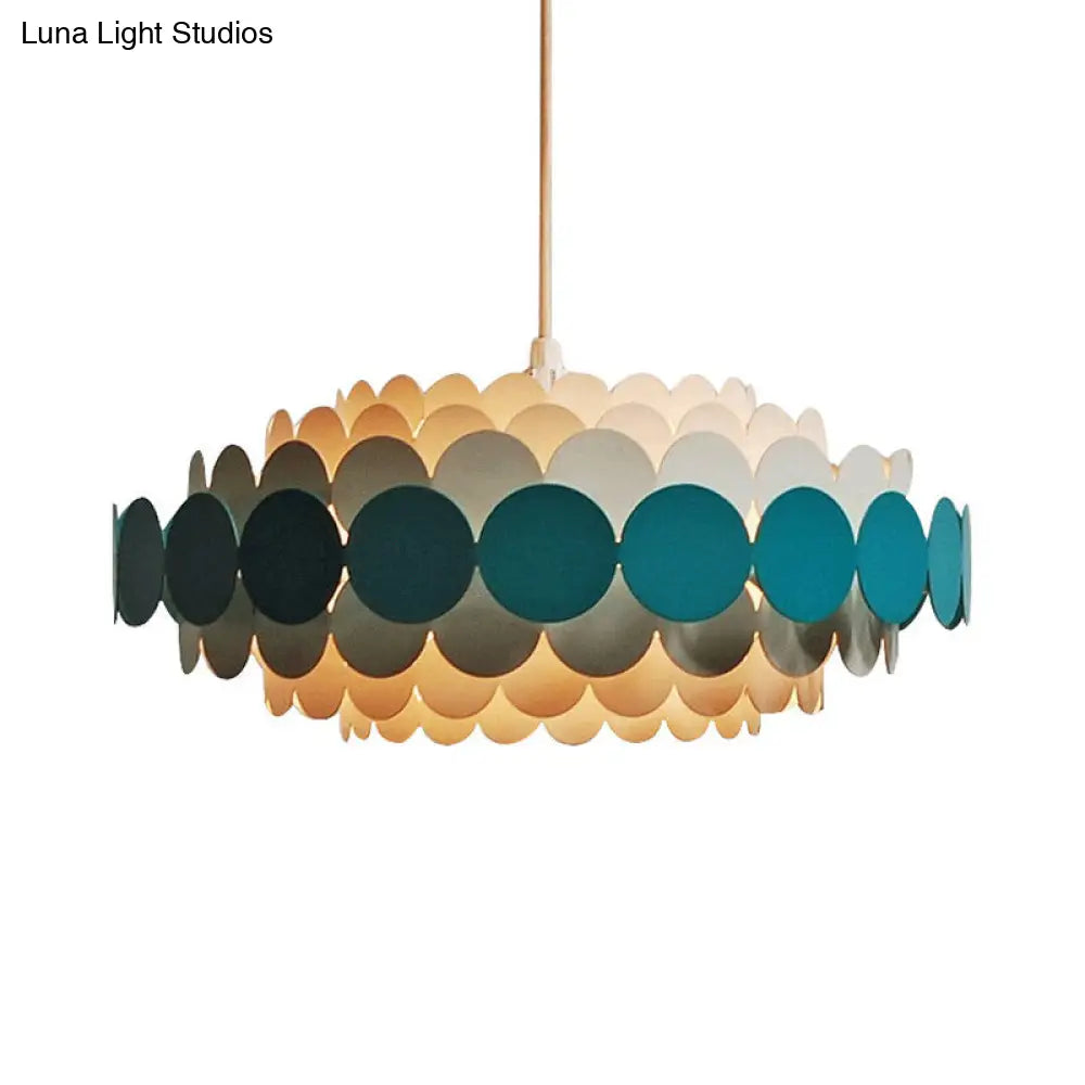 Contemporary Acrylic Oval Chandelier: Led Hanging Pendant Lamp For Living Room - 16/19.5/23.5 Wide